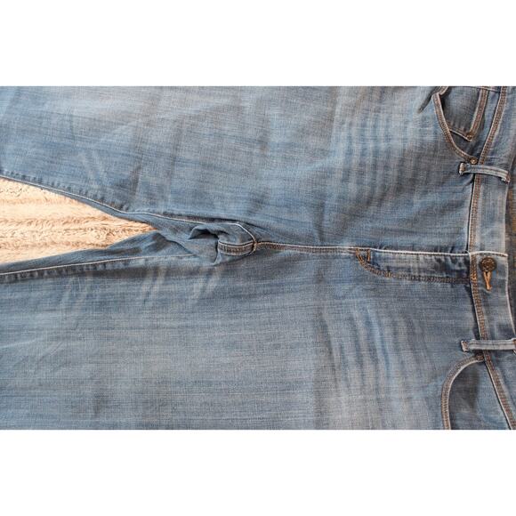 Chicos So Slimming Girlfriend Crop Jeans Chicos Sz Blue Jeans, nice - Picture 4 of 14